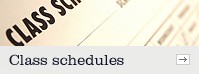 Class Schedules