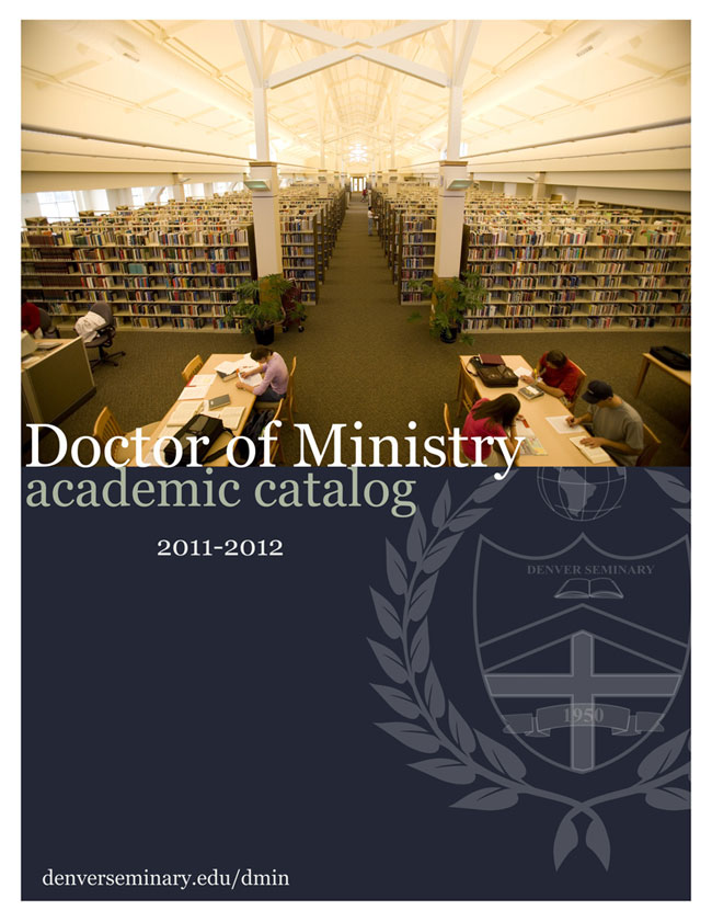 DMin Catalog Cover 2011 - DMin Catalog Cover DMin Catalog Cover 2011 - DMin Catalog Cover